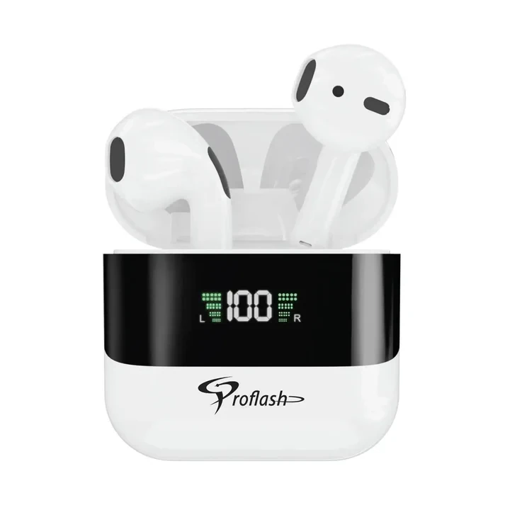 Wireless Earbuds with Battery Display & ANC | BT-008 by FlashTech Innovation