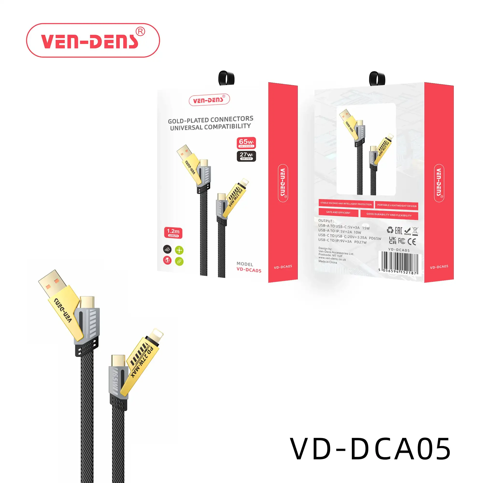 4-in-1 Multi Charging Cable for Everyday Devices image 3