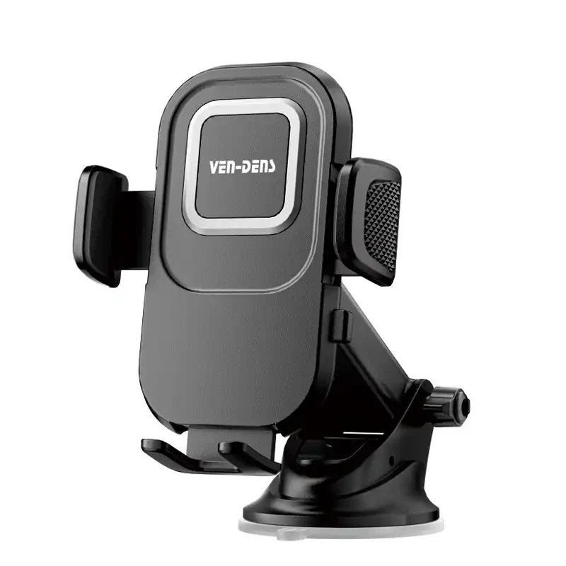 Car Phone Holder with Suction Cup & One-Touch Button image 4