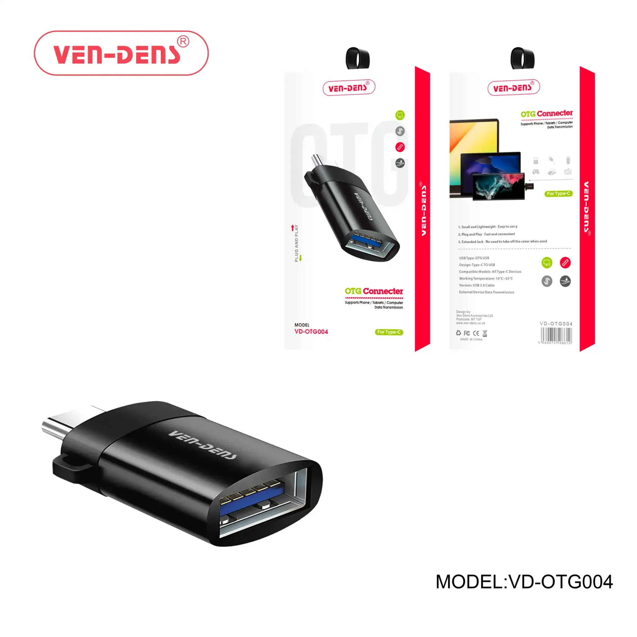 USB 3.0 to USB-C OTG Adapter for Phone & Tablet image 2