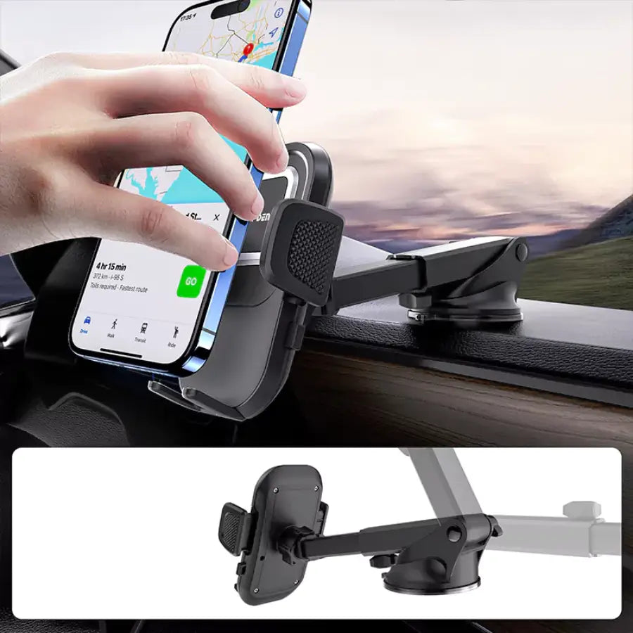 Car Holder with a Suction Cup and Push Button | HD042