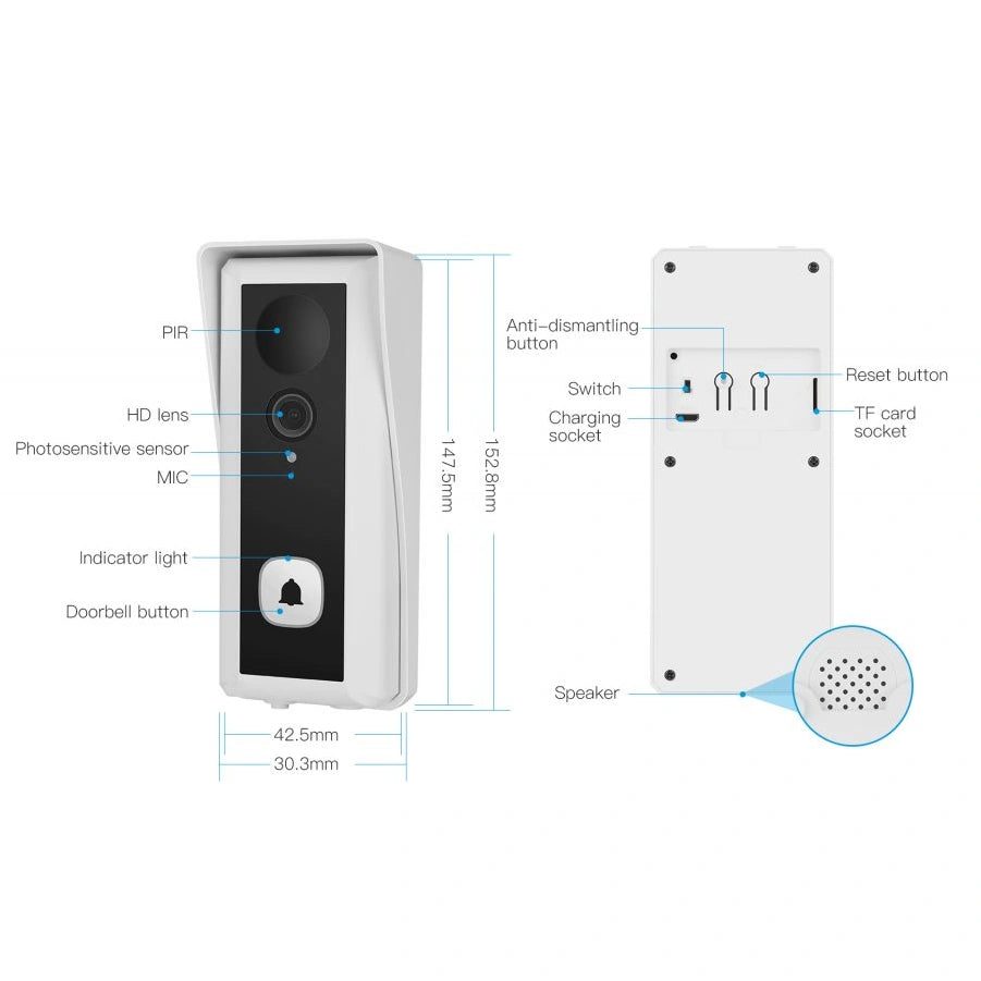 Smart Doorbell Camera Model: VS-DB6