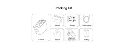 Security Camera Model : VS-CB54-TZ